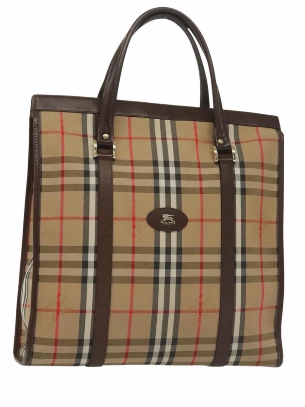 Vintage Burberry Nova Check Tote